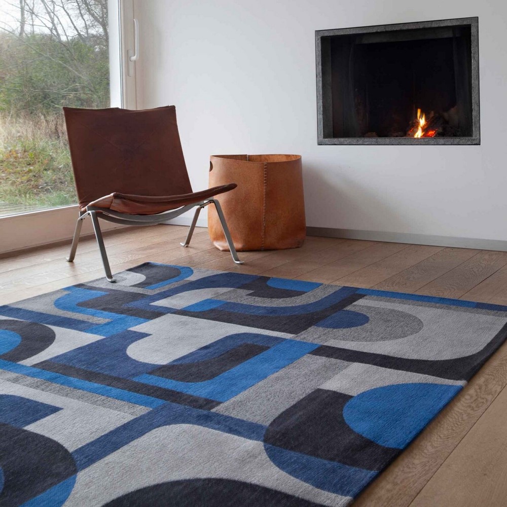 Nuance Module Rugs 9207 in Weimar Blue